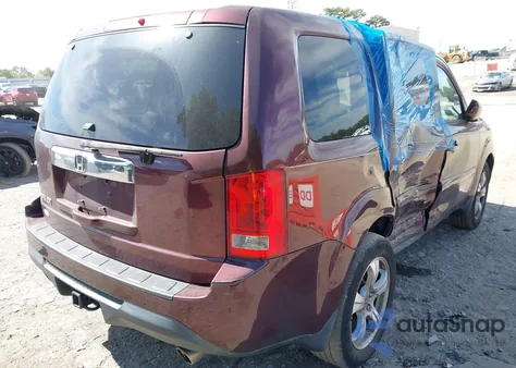 2013 Honda Pilot Ex-L из США, поврежденный, VIN 5FNYF3H50DB003135